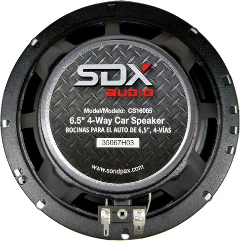 SONDPEX 5" x 7" / 6" x 8" Car Speakers 4-Way Car Coaxial Speakers in Saudi Arabia