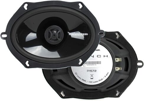2 Pairs of Rockford Fosgate P1572 5x7" Punch Series 2-Way Coaxial Car Speakers in Saudi Arabia