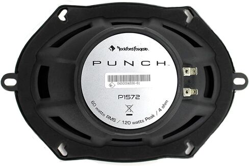 2 Pairs of Rockford Fosgate P1572 5x7" Punch Series 2-Way Coaxial Car Speakers in Saudi Arabia