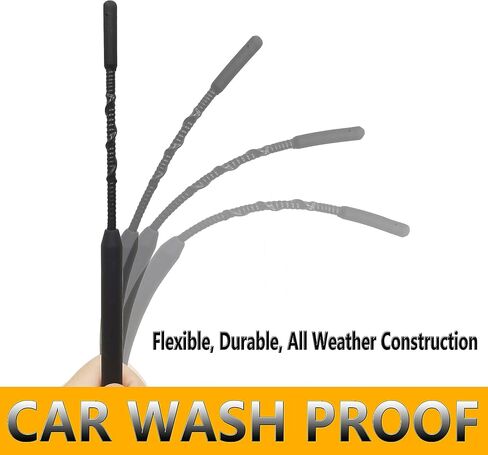 9 Inch Spiral Rubber Antenna for Nissan Juke (2011-2017), Nissan Juke Antenna Replacement Mast for Nissan Juke 2011 2012 2013 2014 2015 2016 2017 in Kuwait