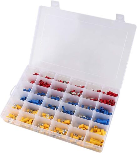22-16 (red) 16-14 (Blue) 12-10 (Yellow) A.W.G 540pcs Red Yellow Blue Terminal Block in Saudi Arabia