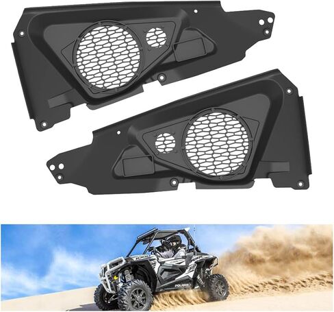 Kiwi Master Front Door Speaker Panels Compatible for 2014-2023 Polaris RZR XP 1000 900 S XC Turbo Accessories in Saudi Arabia