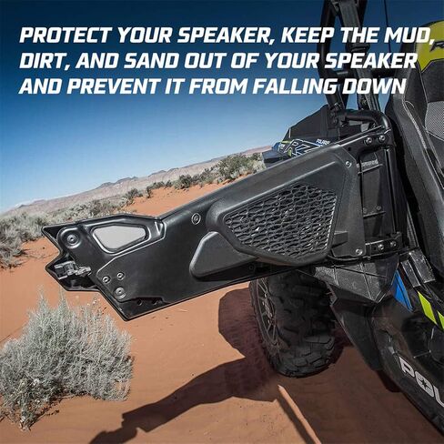 Kiwi Master Front Door Speaker Panels Compatible for 2014-2023 Polaris RZR XP 1000 900 S XC Turbo Accessories in Saudi Arabia