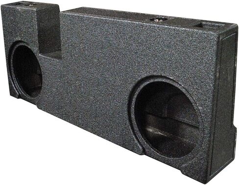 Q Power QBTUNDRA07210 Dual 10" Ported Subwoofer Enclosure for 2007-2017 Tundra Double Cab Trucks with Bed Liner Finish in Saudi Arabia
