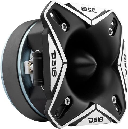 DS18 PRO-TWX3.8TI 3.8" Super Bullet Compression Tweeter with 1.5" Titanium Voice Coil 500 Watts 108 dB Extremely Loud - Pro Car Audio Sound System Bullet Tweeter - 1 Tweeter in Saudi Arabia