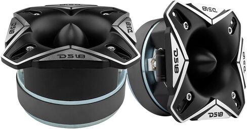 DS18 PRO-TWX3.8TI 3.8" Super Bullet Compression Tweeter with 1.5" Titanium Voice Coil 500 Watts 108 dB Extremely Loud - Pro Car Audio Sound System Bullet Tweeter - 1 Tweeter in Saudi Arabia