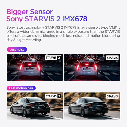 【الحزمة: A139PRO 2CH + HK3-C كابل سلكي + جهاز تحكم عن بعد بلوتوث 】 VIOFO 4K HDR Dash Cam أمامية وخلفية A139 Pro 2CH، مستشعر STARVIS 2 IMX678، رؤية ليلية رائعة، Ultra HD 4K + 1080P Dashcam للسيارة in Kuwait