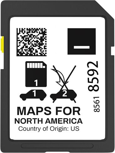 85618592 2023 خريطة بطاقة SD للملاحة المحدثة المتوافقة مع GM GMC Acadia Canyon Sierra Yukon Cadillac Ct4 Ct5 Ct6 Buick Enclave Encore USA/CAN/MEX in Kuwait
