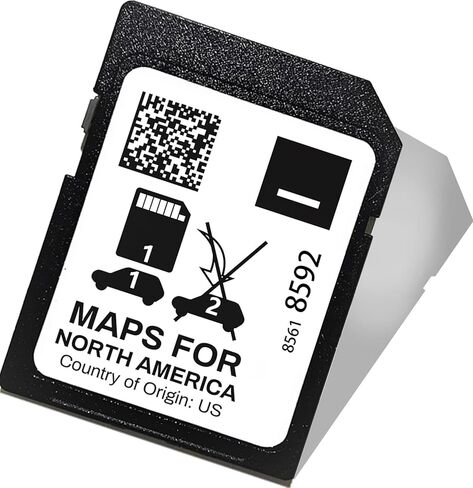 85618592 2023 خريطة بطاقة SD للملاحة المحدثة المتوافقة مع GM GMC Acadia Canyon Sierra Yukon Cadillac Ct4 Ct5 Ct6 Buick Enclave Encore USA/CAN/MEX in Kuwait