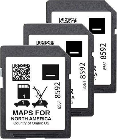 85618592 2023 خريطة بطاقة SD للملاحة المحدثة المتوافقة مع GM GMC Acadia Canyon Sierra Yukon Cadillac Ct4 Ct5 Ct6 Buick Enclave Encore USA/CAN/MEX in Kuwait