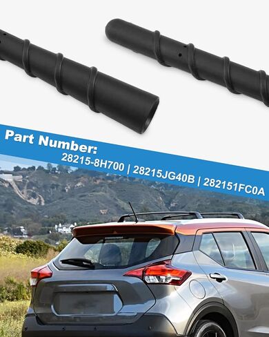 Fit for Nissan Antenna 7 Inch Fit for Nissan Pathfinder Rogue 350Z Leaf Murano Sentra Titan Cube Navara Versa Sedan Note Juke Frontier 1998-2021 Short Car Antenna for FM AM Reception #28215-8H700 in Saudi Arabia