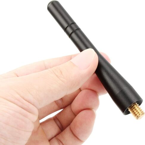 هوائي RaxTDM 4 بوصة لسيارة Jeep Wrangler JK & JL 2007+ هوائي قصير - تصميم مضاد للسرقة in Kuwait