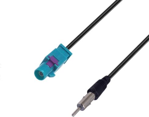 فاكرا تو دين آيزو محول جوي للصوت هوائي راديو للسيارة لراديو إف إم الجوي متوافق مع AUDI، Porsch، BMW Mini، فورد، فولكس واج. in Kuwait