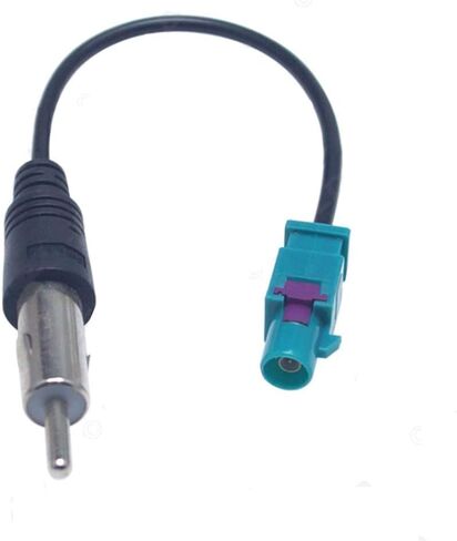 فاكرا تو دين آيزو محول جوي للصوت هوائي راديو للسيارة لراديو إف إم الجوي متوافق مع AUDI، Porsch، BMW Mini، فورد، فولكس واج. in Kuwait