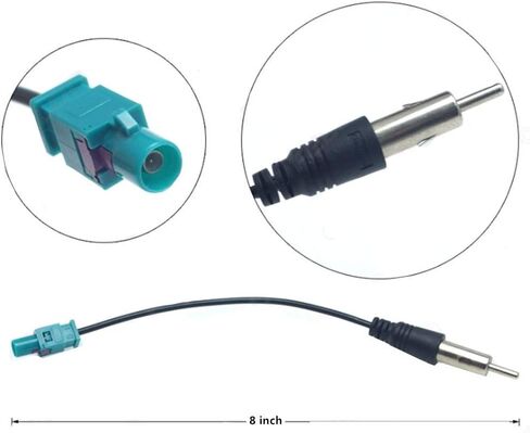فاكرا تو دين آيزو محول جوي للصوت هوائي راديو للسيارة لراديو إف إم الجوي متوافق مع AUDI، Porsch، BMW Mini، فورد، فولكس واج. in Kuwait