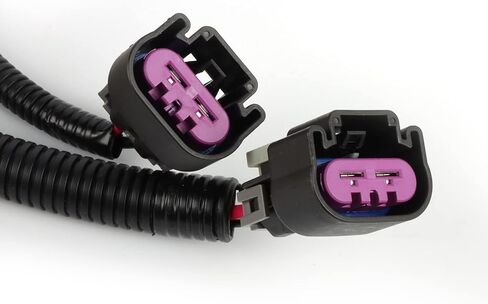 Hotwin المزدوج الكهربائية مروحة الأسلاك تسخير متوافق مع GM 1999-2006 ECU التحكم الكهربائية مروحة التبريد الأسلاك تسخير عدة، أداة تسخير الأسلاك 7L5533A226T in Kuwait