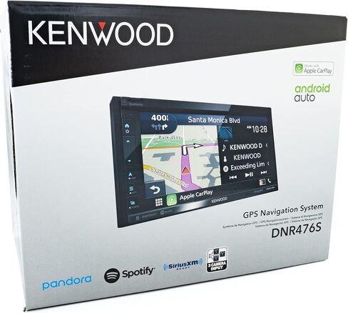 KENWOOD DNR476S 6.8" Car Stereo, Garmin Navigation Built in, Inrix Traffic Service, CarPlay and Android Auto, Bluetooth, (Does Not Play DVD's) in Saudi Arabia