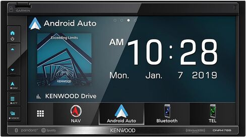 KENWOOD DNR476S 6.8" Car Stereo, Garmin Navigation Built in, Inrix Traffic Service, CarPlay and Android Auto, Bluetooth, (Does Not Play DVD's) in Saudi Arabia