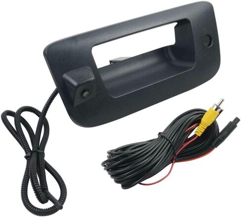 WZruibo كاميرا الرؤية الخلفية احتياطية بمقبض الباب الخلفي لسيارة Chevy Silverado وGMC Sierra Years 2007-2013، استبدال الكاميرا الاحتياطية بمقبض الباب الخلفي 22755304 in Kuwait