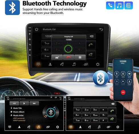 ستيريو سيارة Android 11 مع Apple Carplay اللاسلكي Android Auto for Audi TT MK2 8J 2008-2012 راديو السيارة مع شاشة لمس 9 بوصة 2 جيجابايت + 32 جيجابايت نظام ملاحة GPS واي فاي HiFi Bluetooth FM كاميرا احتياطية لمستقبلات الصوت in Saudi Arabia
