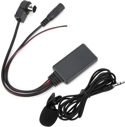 Aramox Alpine Cda-9886 Bluetooth Adapter, Bluetooth 5.0 AUX Cable Adapter with Microphone Handsfree Compatible with Alpine CDA-9857 CDA-9886 CDA-117 in Saudi Arabia