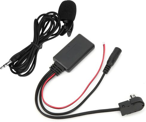 Aramox Alpine Cda-9886 Bluetooth Adapter, Bluetooth 5.0 AUX Cable Adapter with Microphone Handsfree Compatible with Alpine CDA-9857 CDA-9886 CDA-117 in Saudi Arabia