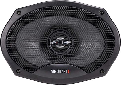 ام بي كوارت مكبرات صوت فاخرة للسيارة PK1-169 (اسود، زوج) - نظام مكبر صوت محوري 6×9 انش، 220 واط، صوت سيارة ثنائي الاتجاه، 4 اوم (تتضمن الشواية) in Kuwait