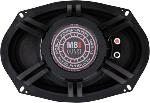 ام بي كوارت مكبرات صوت فاخرة للسيارة PK1-169 (اسود، زوج) - نظام مكبر صوت محوري 6×9 انش، 220 واط، صوت سيارة ثنائي الاتجاه، 4 اوم (تتضمن الشواية) in Kuwait