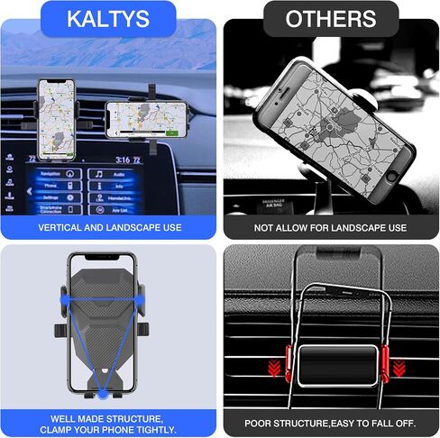 حامل هاتف السيارة Karltys لهوندا سيفيك 2022 2023 2024 ملحقات الجيل الحادي عشر. حامل الهاتف الخلوي سيفيك للهواتف مقاس 4-7 بوصة، حافظة سميكة بدون استخدام اليدين، حامل للهاتف المحمول بفتحة تهوية هوائية in Kuwait