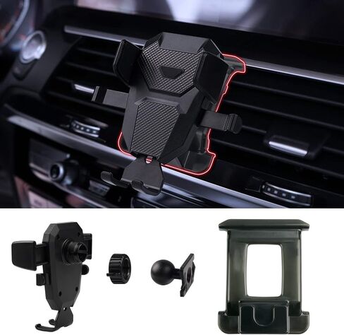 حامل الهاتف الخليوي Karltys لسيارة Toyota RAV4 2013-2018 ملحقات السيارة حامل الهاتف المحمول حامل فتحة تهوية للهواتف مقاس 4-7 بوصات حافظة سميكة صديقة للبيئة وحامل قابل للتعديل بالكامل in Kuwait