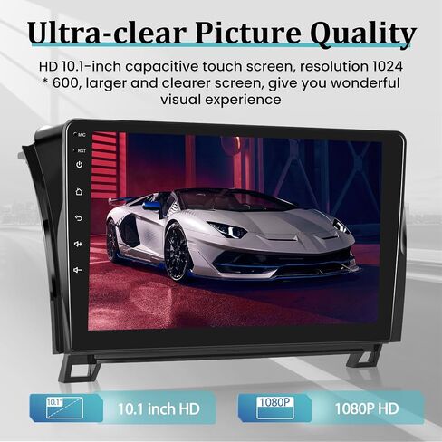 Android Car Radio for Toyota Tundra 2007-2013 and Sequoia 2008-2019 with JBL Harness, DSP Wireless Apple Carplay & Android Auto 10.1 Inch Touchscreen Stereo GPS WiFi + Backup Camera 2+32G in Saudi Arabia