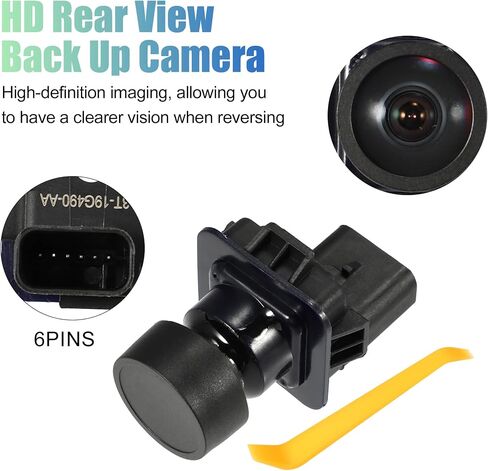 X AUTOHAUX Back Up Camera EL3T-19G490-AA Rear View Park Assist Reverse Camera with Pry Bar for Ford F-150 2011-2014 in Saudi Arabia