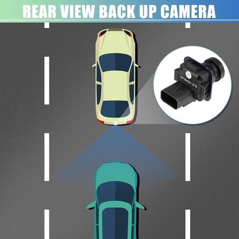 X AUTOHAUX Back Up Camera EL3T-19G490-AA Rear View Park Assist Reverse Camera with Pry Bar for Ford F-150 2011-2014 in Saudi Arabia