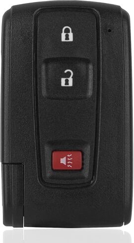 Keyless Entry Remote Control Car Key Fob Compatible with Toyota Prius with Silver Chrome Logo Key Replacement MOZB31EG (1 Pack) in Kuwait