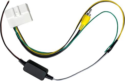 حزام أسلاك الاحتفاظ بالكاميرا الاحتياطية UX-NI006 من Autokemat لمركبات نيسان مختارة، يناسب Frontier Altima Murano Rogue Titan Juke Sentra Cube Quest Leaf (يتضمن محول 12 فولت إلى 6 فولت) in Kuwait