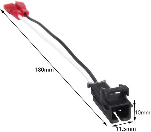2 Pack 72-4568 Car Speaker Wire Adapter Wiring Harness for General Motors GMC Buick Cadillac Chevy Silverado Saturn Oldsmobile Pontiac Cobalt Colorado Front Rear Door Speakers Connector in Kuwait