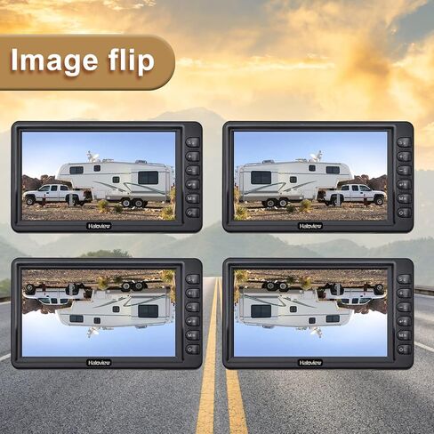 نظام كاميرا احتياطية للمراقبة اللاسلكية Haloview Byte Tango 1080P HD مع ضوء علامة SBT7R in Saudi Arabia