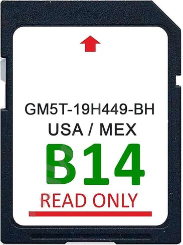 بطاقة اس دي بنظام تحديد المواقع بي 14 محدثة لعام 2023 B12 B11 متوافقة مع لينكولن وفورد سينك الولايات المتحدة الامريكية/ميكس in Kuwait