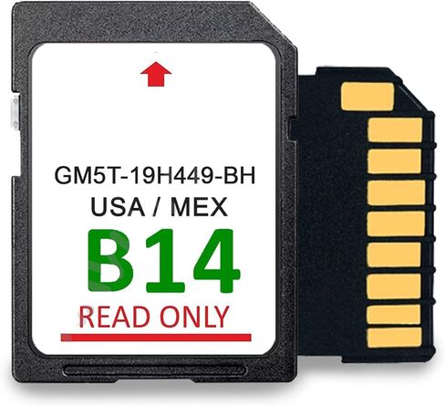 بطاقة اس دي بنظام تحديد المواقع بي 14 محدثة لعام 2023 B12 B11 متوافقة مع لينكولن وفورد سينك الولايات المتحدة الامريكية/ميكس in Kuwait