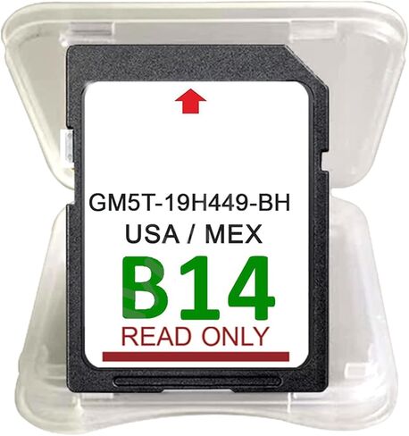 بطاقة اس دي بنظام تحديد المواقع بي 14 محدثة لعام 2023 B12 B11 متوافقة مع لينكولن وفورد سينك الولايات المتحدة الامريكية/ميكس in Kuwait