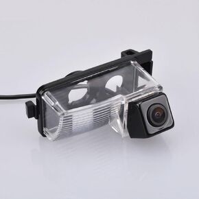 Waterproof Rear-View License Plate Car Rear View Reverse Parking Camera for Tiida Hatchback/Livina/Skyline R35 GTR/250GT/ Fairlady 350Z/370Z/ Cube/Geniss (Backup Camera) in Kuwait