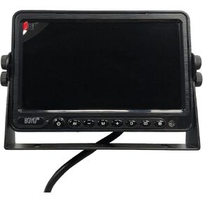 BOYO Vision VTM7012QFHD AHD/CVBS 4-Channel 1080p Full HD Quad-Display Monitor with Built-in DVR (7 Inch) in Kuwait