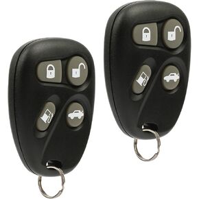 جهاز تحكم عن بعد للدخول بدون مفتاح للسيارة يناسب Buick Lesabre Park Avenue/Chevy Impala Malibu Monte Carlo/Oldsmobile 88 98 Alrero Aurora/Pontiac Bonneville Grand AM (KOBUT1BT، 25678792)، مجموعة من 2
