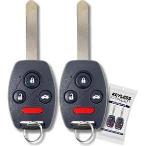 3-Button Replacement Keyless Entry Remote Key Fob, Compatible with 2008 Honda Fit, 2005-2010 Honda Odyssey, 2006-2014 Honda Ridgeline, OUCG8D-380H-A in Kuwait