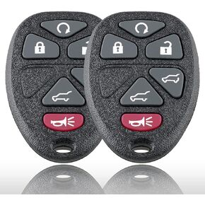 Car Key Fob Keyless Entry Remote 6 Button Compatible with Chevy Tahoe Suburban | GMC Yukon Yukon XL1500 2500 | Cadillac Escalade Key Replacement OUC60221 OUC60270 in Kuwait
