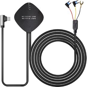 PORMIDO Hardwire Kit for PR996K Rear View Mirror Cam, Low Voltage Cut-Off for Vehicle Battery Protection in Kuwait