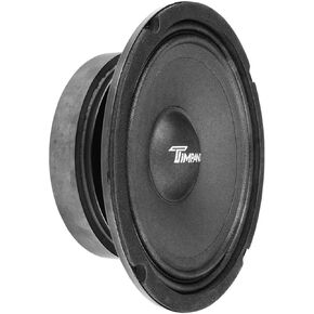 تيمبانو مكبر صوت ام ار 6-4 رفيع متوسط المدى 6.5 انش، مكبر صوت سيارة 4 اوم، طاقة ار ام اس 100 واط، طاقة مستمرة 200 واط، مكبر صوت احترافي متوسط المدى (فردي) in Kuwait