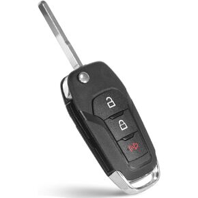 Key Fob Keyless Entry Remote Compatible with Ford F150 | F250| EcoSport| Escape| Explorer| Maverick| Ranger| Bronco 3 Buttons Car Key N5F-A08TAA in Kuwait