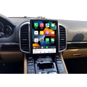 كوالكوم أندرويد 11 ستيريو سيارة لبورشه كايين 2011-2018 10.4 بوصة شاشة نمط تيلسا راديو استبدال رئيس وحدة Carplay أندرويد السيارات الملاحة الوسائط المتعددة اللعب PCM3.1 in Kuwait