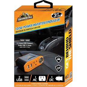 اكستريم - محول 100 بقوة 12 فولت، أسود (API8-1002-BLK) in Kuwait